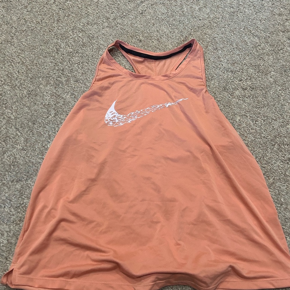 Nike Women's Orange Tank Top